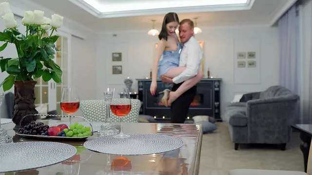 First date, and he already came inside