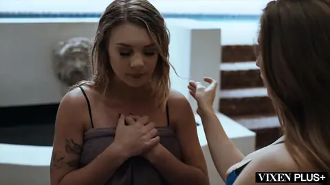 Gabbie Carter, Lena Paul: blowjob, facesitting, still 3 of 8
